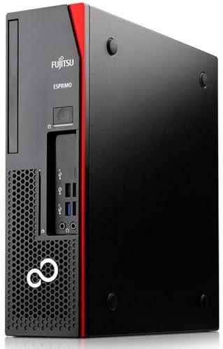 Fujitsu Esprimo D738 SFF PC Computer Dektop, Core i5-9400, Arbeitsspeicher 16 GB, SSD 512 GB, Win 11 Pro (Generalüberholt)