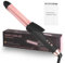 Rizador de Pelo Cerámica Antiestática Rizador pelo,Rizador de Pelo con planchas del pelo con Temperatura Regulable Calentamiento rápido Rose Gold 5 in 1,110-250 V