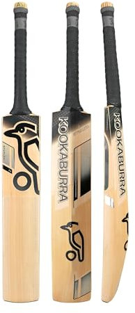 Kookaburra Stealth 7.1 Cricket Bat-Size H, Mazza Junior Gioventù Unisex, Nero, Harrow