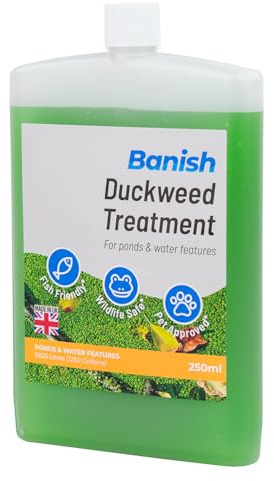 Pisces Banish Duckweed Pond Water Treatment 250ml Weed Control Buster Fish Algae Clear