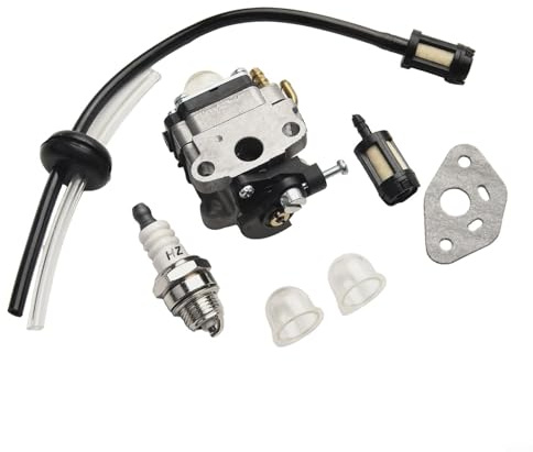 wenyouya Carburetor for Tanaka TBC-230B TBC-225 TBC-225C String Trimmer - with Fuel Line Kit Bulbs - Replacement Part 6690512