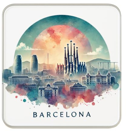 Barcelona, Spain Fridge Magnet – Travel Souvenir Gift Magnet