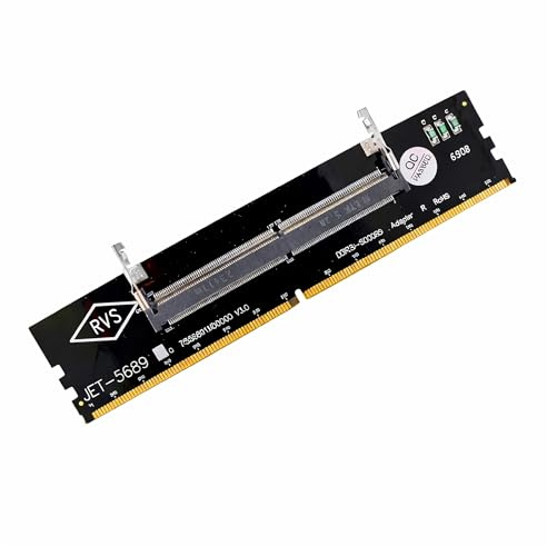 C71 Bolwins DDR5 SO-DIMM auf DDR5 UDIMM Adapter Karte Laptop RAM Konverter für Desktop PC Speicherdiagnose