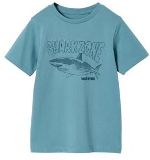 Vertbaudet T-Shirt mit Print für Jungen Basic