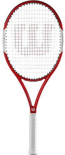 Wilson SIX ONE LITE 102 Performance Racket, Red/Grey, L3