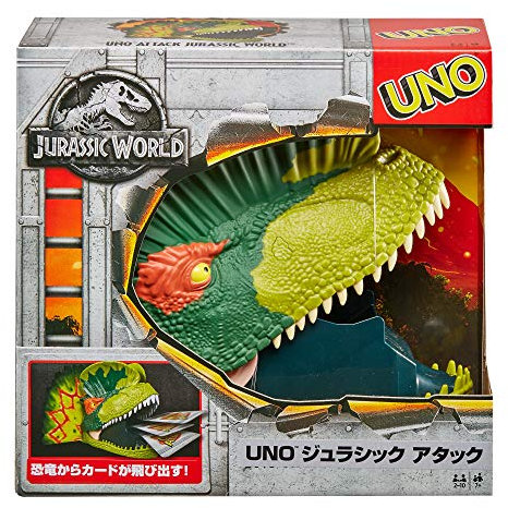 Mattel UNO Attack! Jurassic World Game