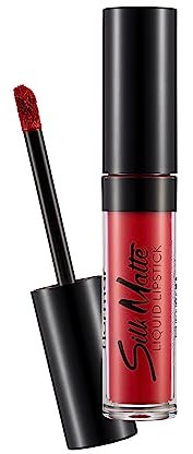 Lippenstift, seidenmatt, flüssig, Klarrot