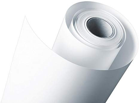 Zeichenpapier Rollen, hochtransparent 0,91 x 20lfm 90 g/m²weiß matt 100