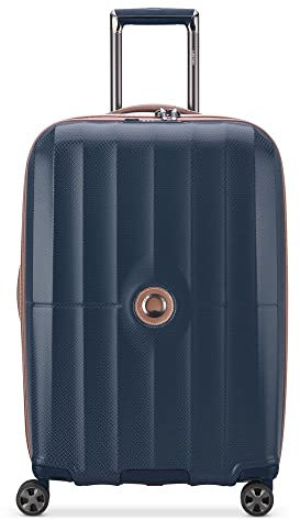 DELSEY PARIS - CARROUSEL - Valise soute Rigide 67 cm x 44 cm x 28 cm - 69 L - L - Bleu Marine