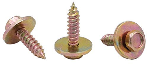 20 x YOU.S Original Sechskant Blechschraube mit Scheibe 4,8 x 19 mm 07147129160