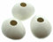 Dekoleidenschaft 3X Mini-Vase in Ei-Form aus Porzellan, Creme glänzend, Blumenvase, Osterdeko, Tischdeko, Porzellanvase, Vasenset, Ostereier