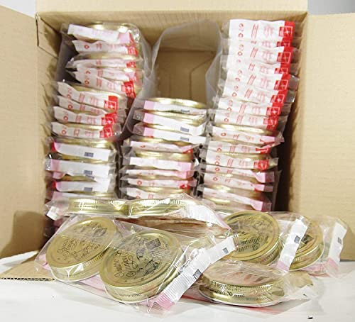 Lot de 24 boîtes de 70 mm (48 bouchons) Capsule quatre saisons BORMIOLI | Pour pot ou pot | CONSERVE | Bouchon