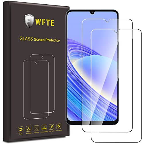WFTE [2-Pack Protector de Pantalla para TCL 40 SE,9H Dureza,Huellas Dactilares libre,Sin Burbujas,HD Film Cristal Templado Protector de Pantalla TCL 40 SE