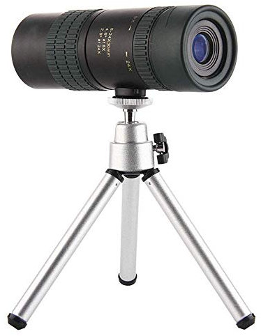 Praktisches Teleskop Sky Teleskop 24 x 30 Zoom Teleskop hoch schwarz (Outdoor Artefakt)