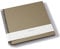 Semikolon 369986 Spiral Album Economy Large - 34,5x33,2 cm - Fotoalbum, 50 Seiten schwarz, Fotobuch, fango beige