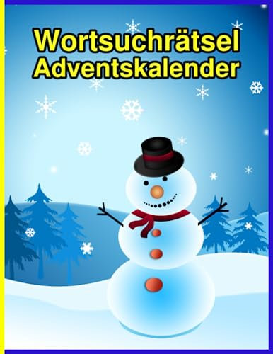 Adventskalender 2023 Buch: Wortsuchrätsel zur Vorweihnachtszeit