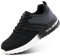 Hitmars Laufschuhe Herren Damen Turnschuhe Sportschuhe Leicht Atmungsaktiv Sneakers Outdoor Fitness Jogging Grau EU 44
