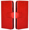 BellaCase Coque Oppo A58 4G Étui en Cuir Premium Oppo A58 4G [Emplacements pour Cartes] [Béquille] [Magnétique] Housse pour Smartphone Oppo A58 4G(Rouge)