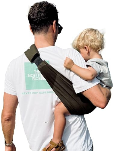 Wildride Kindertrage Basic Kollektion (Hüfttrage (Army Green)