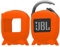 kwmobile Étui pour Enceinte Compatible avec JBL Clip 4 - Housse de Protection pour Mini Haut-Parleur en Silicone - Orange