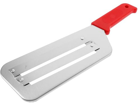 PRETYZOOM Kleiner Gemüseschneider Aus Edelstahl Und Pp Multifunktionshobel Für Kartoffeln Karotten Gurken Tragbares Küchenschneidewerkzeug Leicht Zu Reinigen Geeignet Für Haushalt Und Restaurant