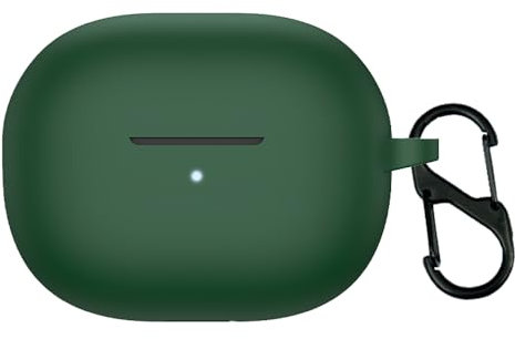 Funda de silicona para Xiaomi Redmi Buds 3 Lite auriculares Bluetooth, funda protectora para Xiaomi Redmi Buds 3 Lite (verde oscuro)
