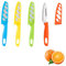 Fruit Knife, 4 Pieces Small Kitchen Knife Sets with Protective Cover, Sharp Vegetable Knife Set, Multifunctional Stainless Steel Fruit Knives Small Suitable for Most Vegetables, Fruits and Meat