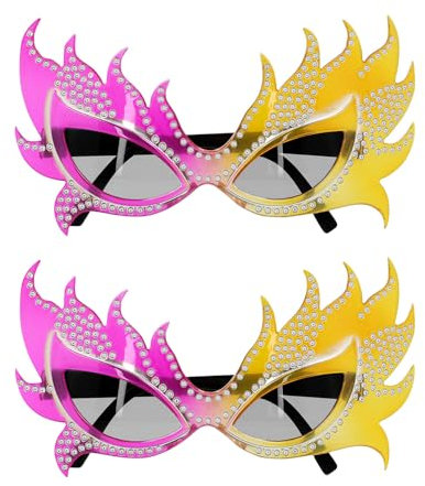 Boland 07442 - Partybrille Extravaganza für Erwachsene, Brille ohne Sehstärke für Festival, Karneval, Kostüme oder Mottoparty