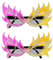 Boland 07442 - Partybrille Extravaganza für Erwachsene, Brille ohne Sehstärke für Festival, Karneval, Kostüme oder Mottoparty
