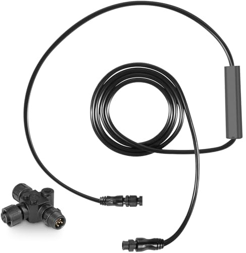8M0092085 Xi Series Pinpoint GPS Gateway Kit für MotorGuide Xi3/Xi5 Trolling Motoren - Sonar GPS Integration mit T-Connector, Schwarz