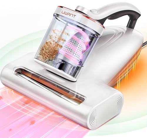 uwant Mattress Vacuum 450W 16Kpa 36000RPM/MIN Bed Vacuum with 149℉ Heating &Ultrasonic