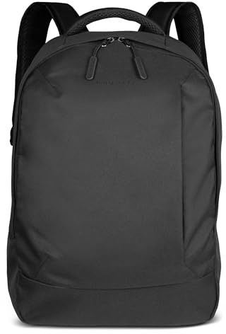 bugatti Mare Basic Rucksack M Unisex, Reise-Rucksack mittelgroß, Business-Daypack 15, schwarz