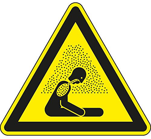 LEMAX® Warnschild Warnung vor Erstickungsgefahr, ISO, Folie, selbstklebend, SL 200mm