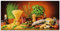 ARTland Wanddeko Glasbilder Wandbild Glas Bild einteilig 60x30 cm Querformat Toskana Italien Dolce Vita Pasta Gemüse Kräuter Gewürze Mediterran S7SM