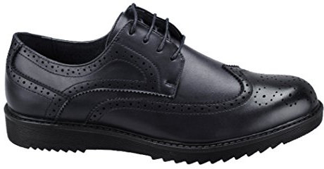 AK collezioni Scarpe parigine uomo nero casual eleganti francesine man's shoes (40)