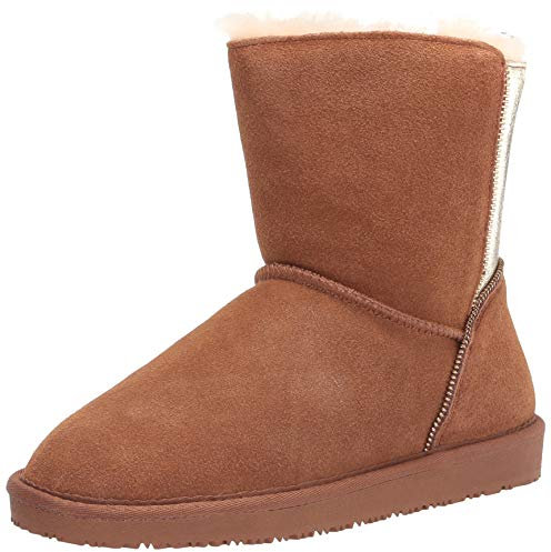 Gooce Damen Pike modischer Stiefel, kastanienbraun, 40 EU