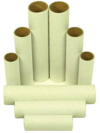 Empty Cardboard Toilet Roll Tubes for Kids Modelling Pack of 75 by BCreative ®