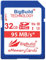 BigBuild Technology 32GB UHS-I U3 95MB/s Speicherkarte für Canon IXUS 160, 162, 165, 170, 175, 177, 180, 185, 190, 285 HS Kamera