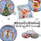 Cepewa Magisches Handtuch Rentier Weihnachten Adventskalender 3er Set Waschlappen 30cm Kinder Mitgebsel