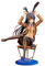 Bxwin Anime Figur, Teakpeak Garage Kit Figure Anime Girl Figur unbewegliche Sammelfiguren Anime PVC Figur Anime Figur Statue Mit Sockel -26CM, Netter Student