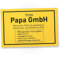 DankeDir! Firma Papa GmbH - Schild - Geburtstagsgeschenk Papa Handwerker Geschenk Vatertag - Geburtstag Weihnachten Vater Vatertagsgeschenk Heimwerker lustige Geschenkidee 30 x 20 cm
