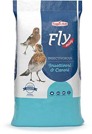 Raggio di sole VENTISETTE 25 KG Mangime completo per uccelli ornamentali (uccelli insettivori e canori)
