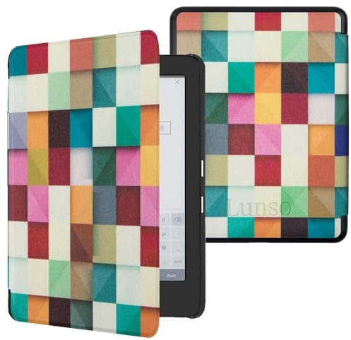 Lunso - Housse de protection de remorquage - Convient pour Kobo Glo/Glo HD/Touch 2.0 (6 pouces) - Blocs