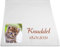 INDIGOS UG - Mikrofaser Handtuch mit Foto individuell bedruckt Motiv - selbst gestalten - 50x100 cm - personalisierte Geschenk-Idee - 100% Baumwolle - Fotohandtuch mit eigenem Wunschtext - Hotel, Home