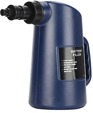Batterie-Wasserflasche, 2 L, Autobatterie-Füller, Blei-Säure-Flüssigkeitsfüllwerkzeug, Auto-Auto-Deep-Cycle-Krug