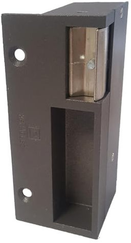 Gâche en applique 2 temps droite 120mm 12/24V AC/DC + varis - HERACLES - PCA-1037D