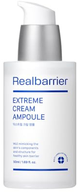Real Barrier Extreme Cream Ampoule Gesichtsserum für trockene Haut, repariert und stärkt die Hautbarriere, Gesichtsserum, feuchtigkeitsspendende Hautpflege für empfindliche Haut, 50 ml