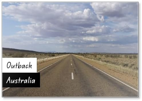 Kühlschrankmagnet Australiens Outback