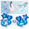 15 St 160x70cm Storch Geburt für Draussen Willkommen Zuhause Baby Welcome Home Baby Storch Geburt Storch-Banner-Set zur Geburt (Blaue)