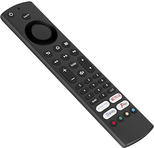 VINABTY Replace Fire TV Remote Control Fit for Ferguson TV F4320AFR F4020FR F4320FR F3220FR F4020AFR and work for Toshiba CT-8565 Ultra HD TV 43UF3D53DB 50UF3D53DB 55UF3D53DB (No voice function)